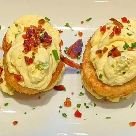 Nick's on State signature dishes Bacon Deviled Eggs
Grilled Steakhouse
Maple Glazed Meatloaf